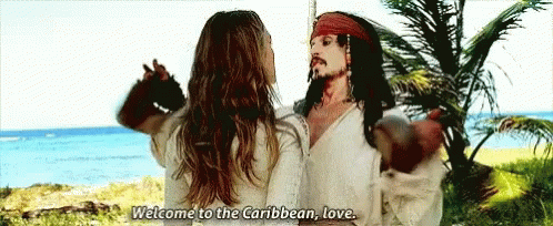 Pirates Of The Caribbean Sparrow Welcome GIF