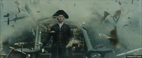 Pirates Of The Caribbean Cutler Beckett GIF