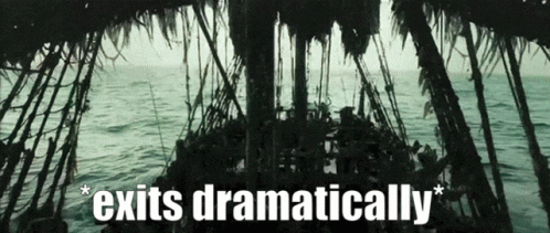 Pirates Of The Caribbean Pirate Ship Submerged GIF
