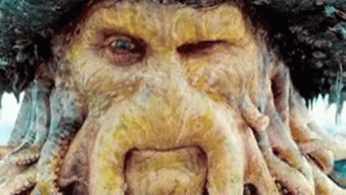 Pirates Of The Caribbean Davy Jones Wink GIF
