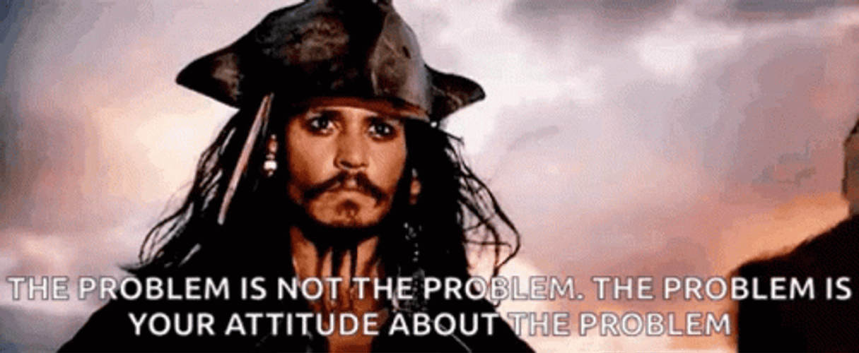 Pirates Of The Caribbean Serious Jack Sparrow  GIF