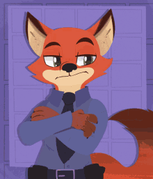 Pissed Nick Wilde Animation GIF