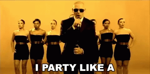 Pitbull Party Like A Rockstar GIF