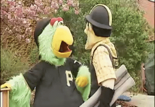 Pittsburgh Pirates Mascot GIF