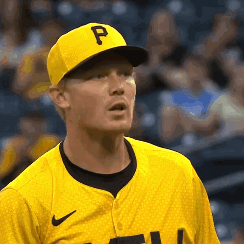 Pittsburgh Pirates Mitch Keller Shout GIF