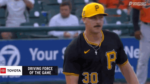 Pittsburgh Pirates Paul Skenes Nod GIF