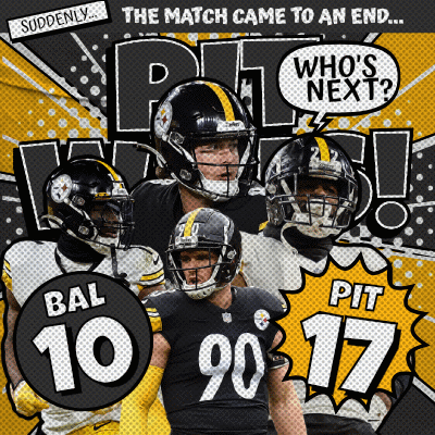 Pittsburgh Steelers Players 10 90 And 17 GIF
