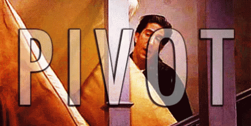 Pivot Ross Geller Transporting Couch Friends GIF