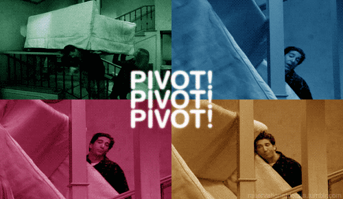 Pivot Ross Geller Various Shots Meme GIF