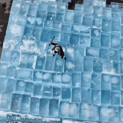Pixel Art Beach Iceman