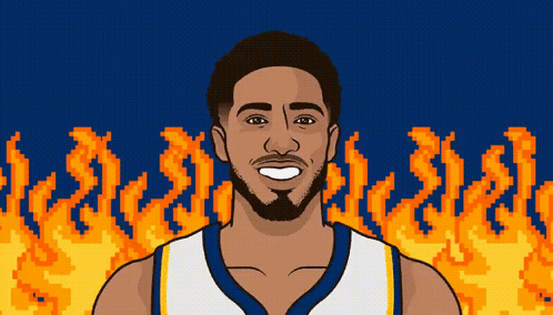 Pixel Art Bearded Man GIF