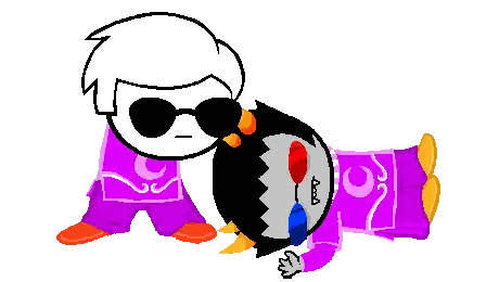 Pixel Art Boy and Girl with Crescent Moon Shirts