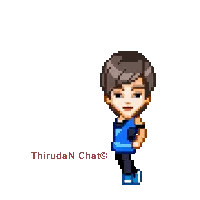 Pixel Art Boy Giving Peace Sign