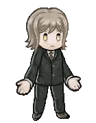 Pixel Art Boy in Suit and Tie