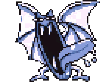 Pixel Art Dragon With Wings