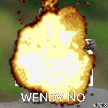 Pixel Art Explosion Wendy No