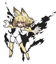 Pixel Art Fox Girl