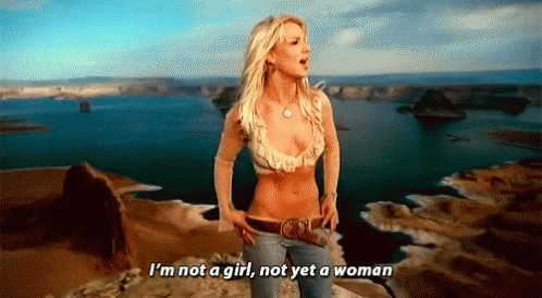 Pixel Art Girl I'm Just A Girl 3 GIF