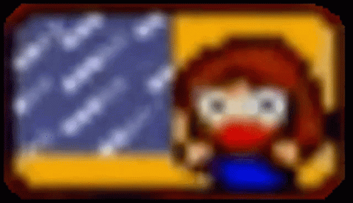 Pixel Art Girl With Red Bandana GIF