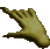 Pixel Art Hand