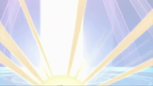 Pixel Art Light Coming Out Of Hole In Sky GIF