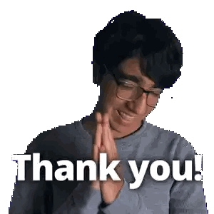 Pixel Art Man Saying Thank You
