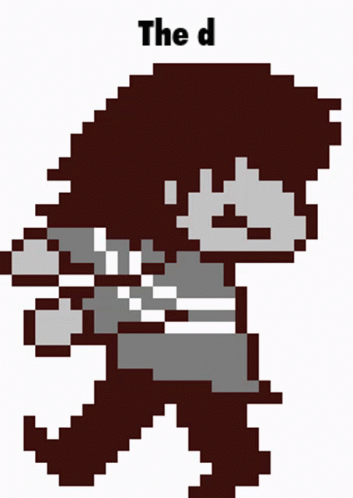 Pixel Art Monster The D