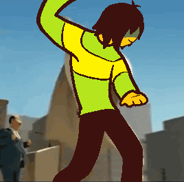 Pixel Art Person Dancing