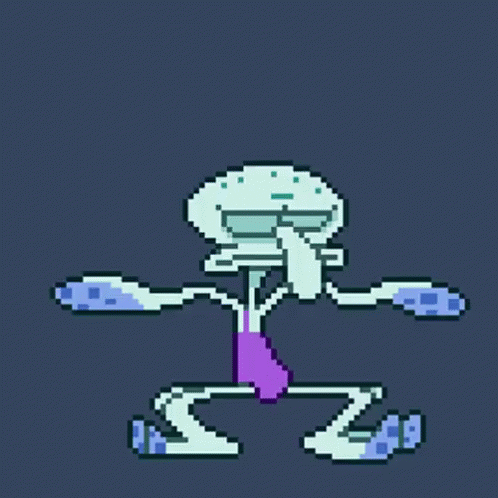 Pixel Art Squidward