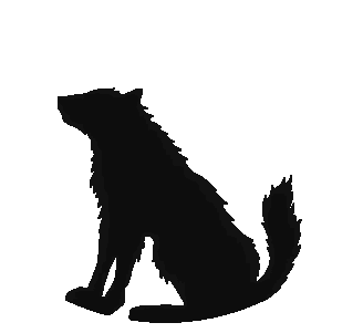 Pixel Art Wolf Howling