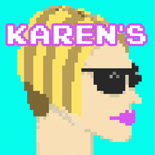 Pixel Art Woman Karen's