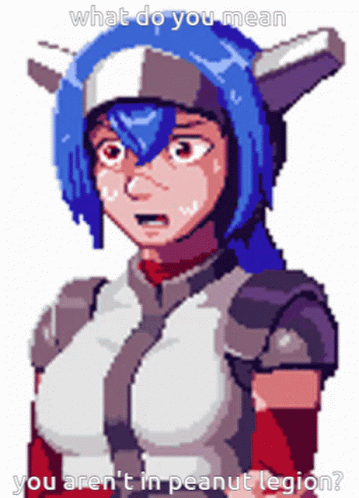 Pixel Art Woman Saying What Do You Mean