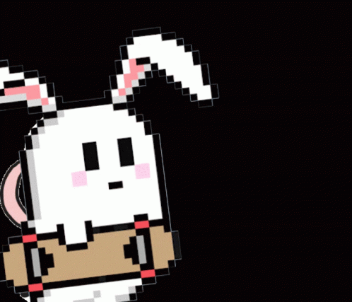 Pixel Ghost Drawing