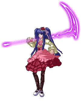 Pixel Girl With Sword
