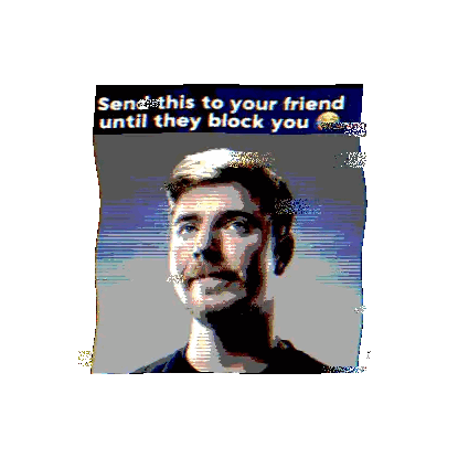 Pixel Man Send This to Your Friend