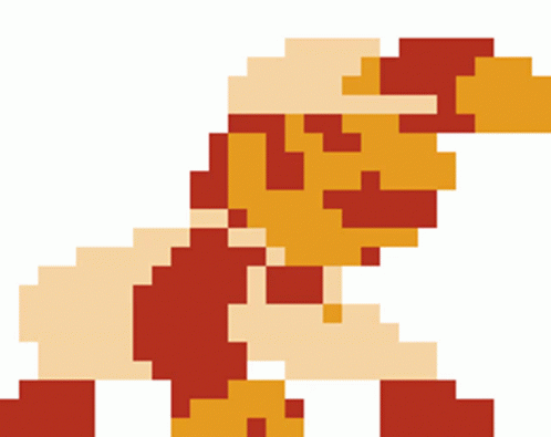 Pixel Mario Another Stance GIF