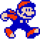 Pixel Mario Old Design GIF