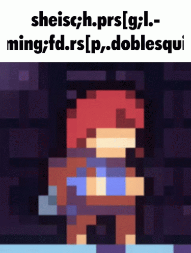 Pixel Person Who Up Celestin They Mountain Rn