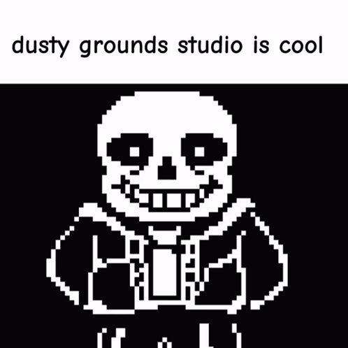 Pixel Skeleton Dusty Grounds Studio Is Cool