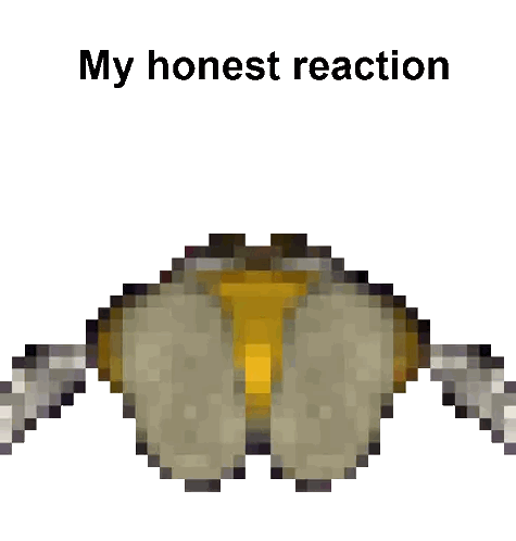 Pixel Smiley With My Honest Reaction