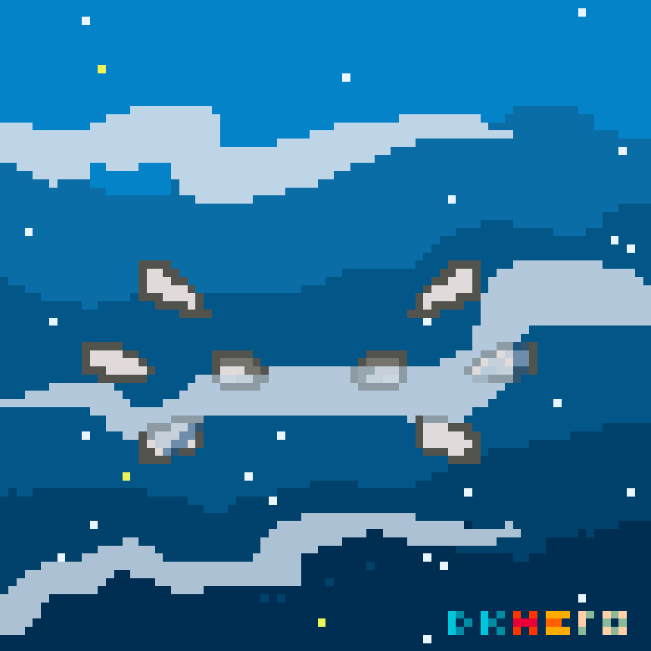 Pixelated Axolotl Appears GIF