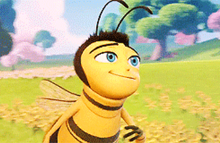 Cute Bee No Meme GIF