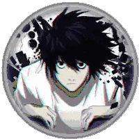 Pixelated Boy with Black Hair