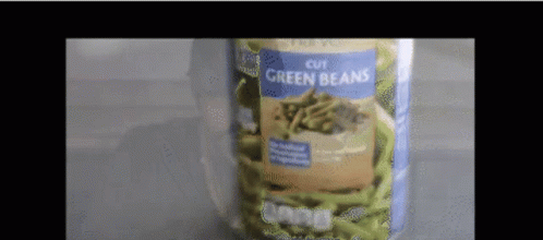 Pixelated Can of Cvt Green Beans