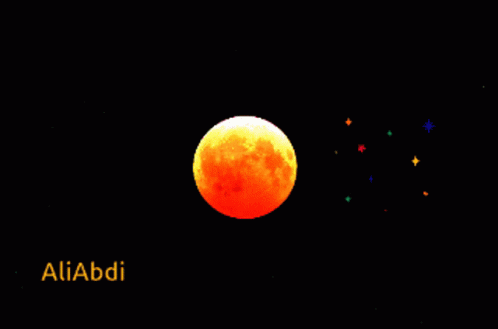 Pixelated Full Moon Aliabdi GIF