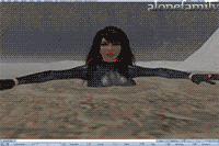 Pixelated Game Quicksand GIF