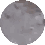 Pixelated Gray Circle