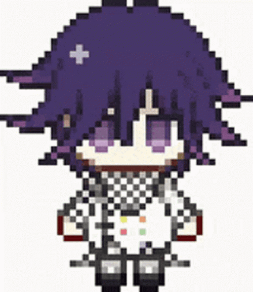 Pixelated Kokichi  GIF
