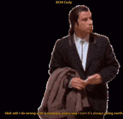 Pixelated Man bcm cody