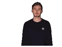 Pixelated Man in Adidas Shirt